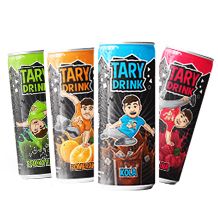 Plechovky Tary Drink