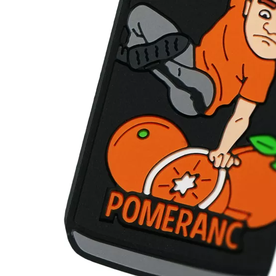 Oboustranný přívěsek na klíče Tary Drink Pomeranč