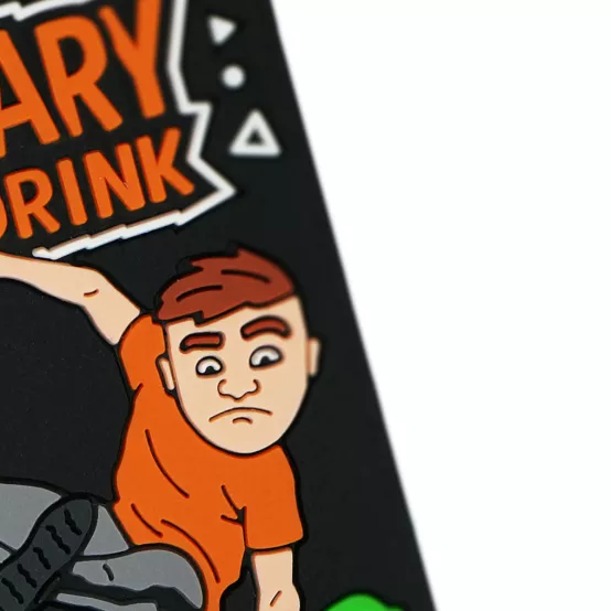 Oboustranný přívěsek na klíče Tary Drink Pomeranč