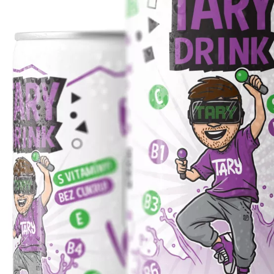 Tary Drink, Voda Lesní Ovoce 250ml – Karton (24 ks)
