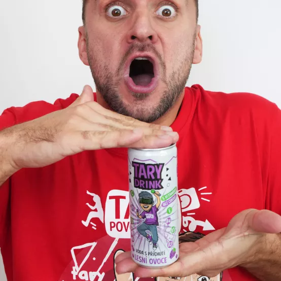 Tary Drink, Voda Lesní Ovoce 250ml – Karton (24 ks)