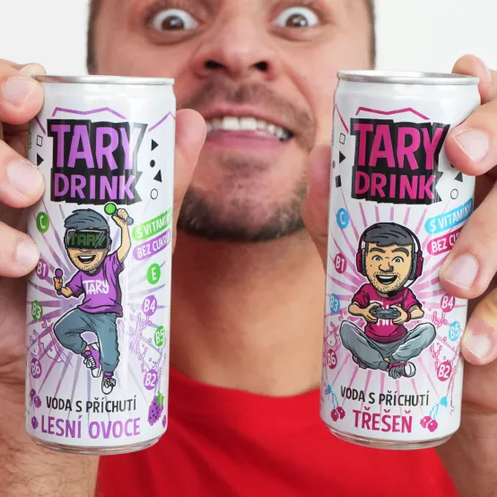 Tary Drink, Voda Lesní Ovoce 250ml – Karton (24 ks)