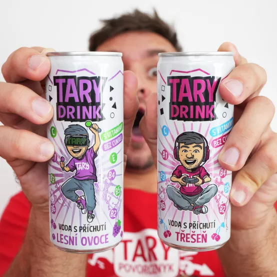 Tary Drink, Voda Lesní Ovoce 250ml – Karton (24 ks)