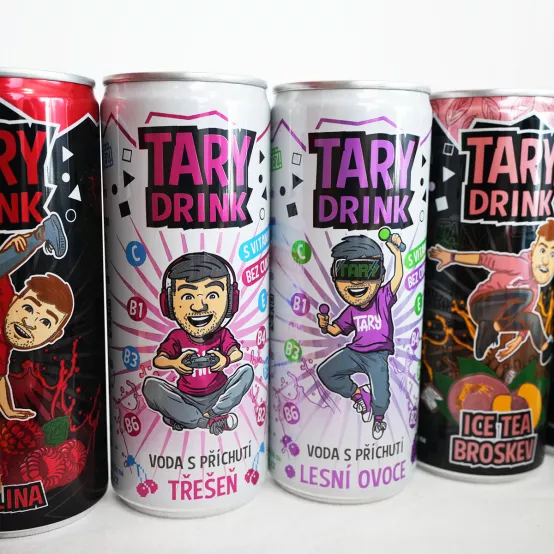 Tary Drink, Voda Lesní Ovoce 250ml – Karton (24 ks)