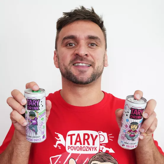 Tary Drink, Voda Lesní Ovoce 250ml – Karton (24 ks)