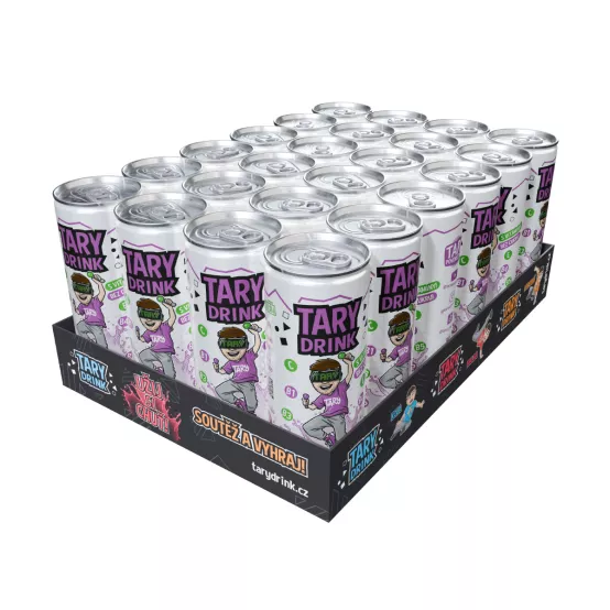 Tary Drink, Voda Lesní Ovoce 250ml – Karton (24 ks)