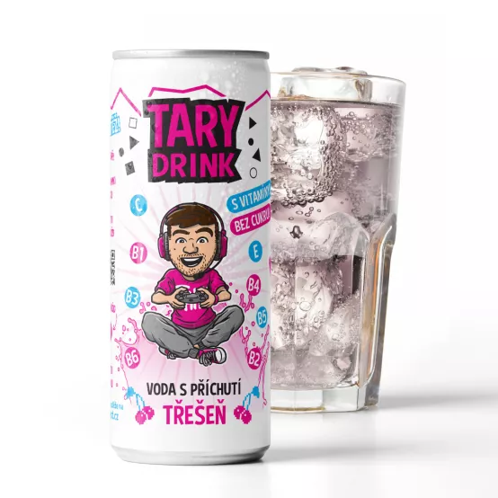 Tary Drink, Voda Třešeň 250ml