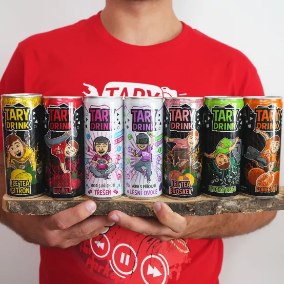 Tary Drink, Voda Třešeň 250ml