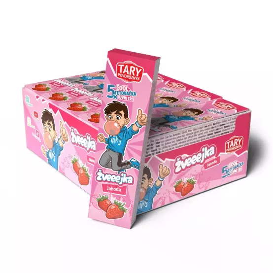 Tary Žveeejka Jahoda – Karton (24 ks)