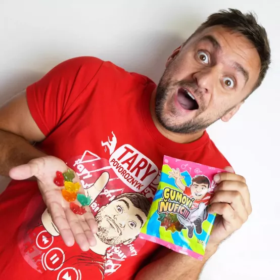 Mega Mix - 7x Tary Drink, 3x Vata, 4x Oplatky, 3x Žvýkačky, 1x Jedlé peníze, Ufouni a Gumoví Ňufíci