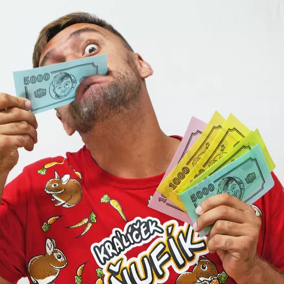 Mega Mix - 7x Tary Drink, 3x Vata, 4x Oplatky, 3x Žvýkačky, 1x Jedlé peníze, Ufouni a Gumoví Ňufíci