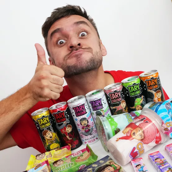 Mega Mix - 7x Tary Drink, 3x Vata, 4x Oplatky, 3x Žvýkačky, 1x Jedlé peníze, Ufouni a Gumoví Ňufíci