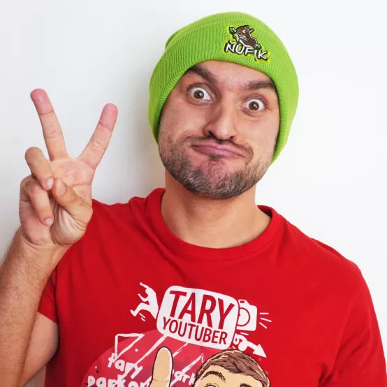 Zimní čepice Ňufík Green