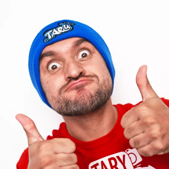 Zimní čepice Tary Jumping, Blue