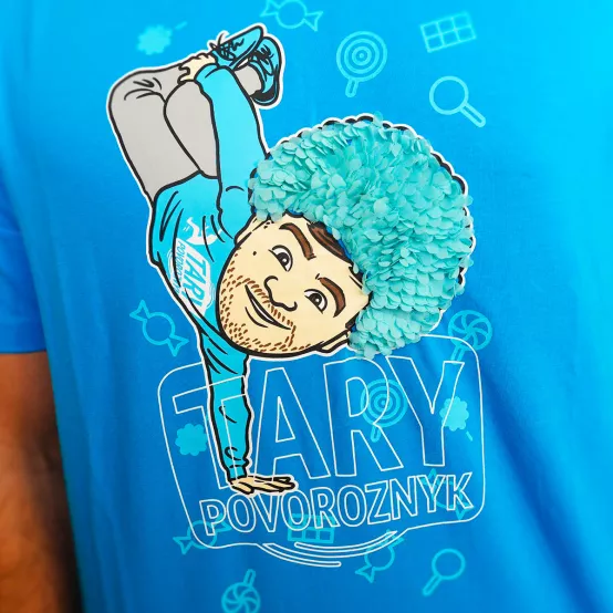 Tričko Tary Afro Blue