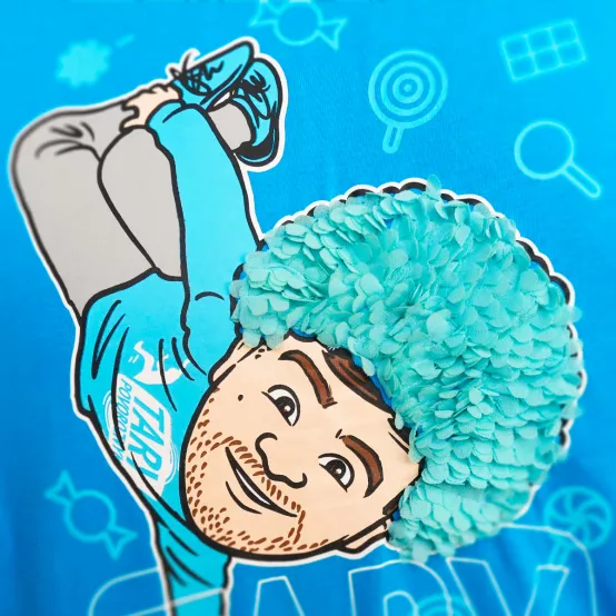 Tričko Tary Afro Blue
