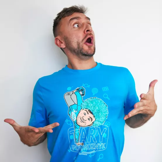 Tričko Tary Afro Blue