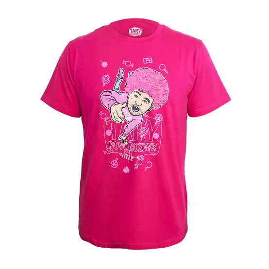 Tričko Tary Afro Pink