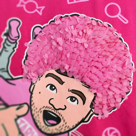 Tričko Tary Afro Pink