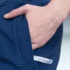 Tepláky Soul Námořní Modré, bílá výšivka