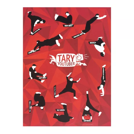 Magnetky 12ks na ledničku Parkour Triky Tary