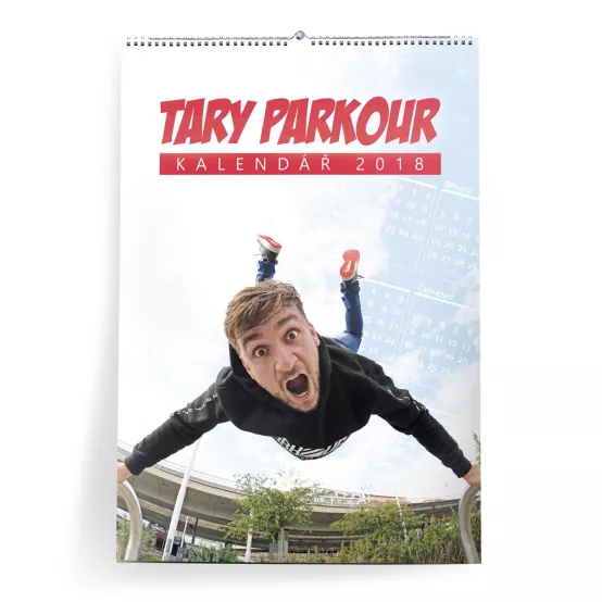 Kalendář 2018 Tary Parkour