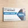 Dárkový poukaz Enjoy the Movement 200 Kč