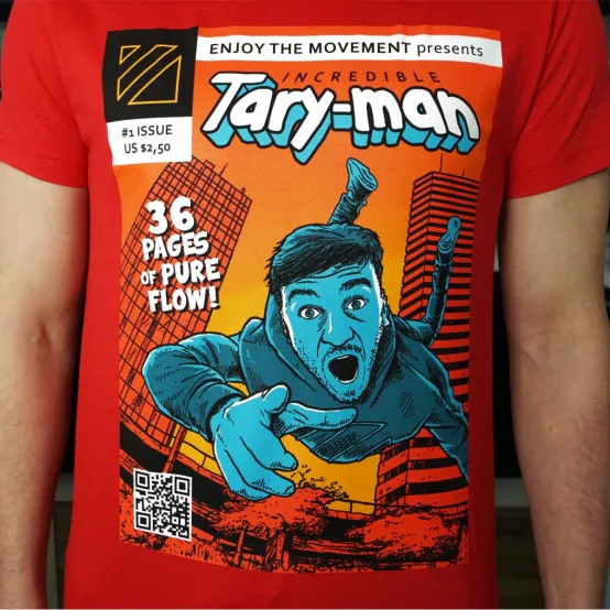 Tričko Tary-man Červené