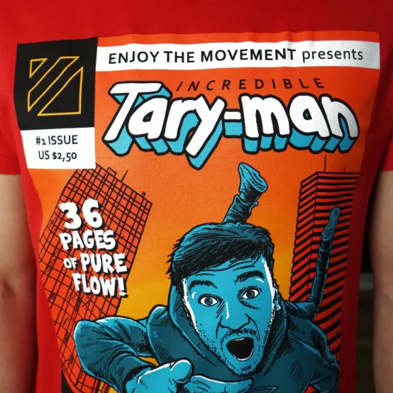 Tričko Tary-man Červené