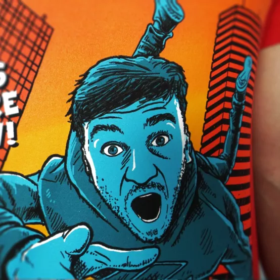 Tričko Tary-man Červené