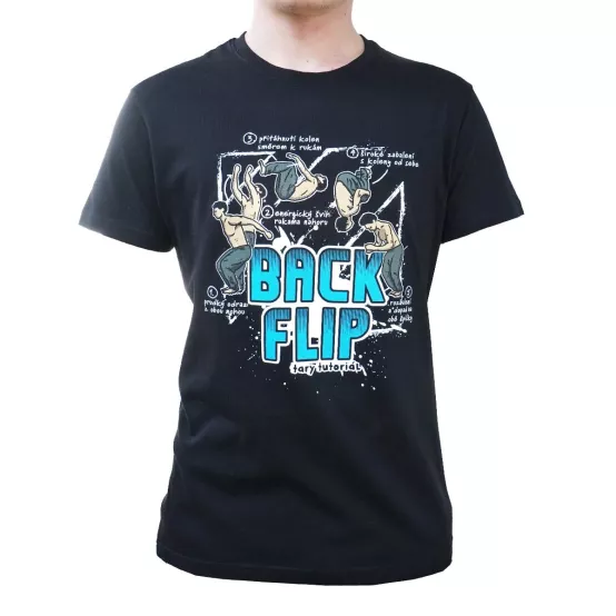 Tričko Backflip Tutoriál