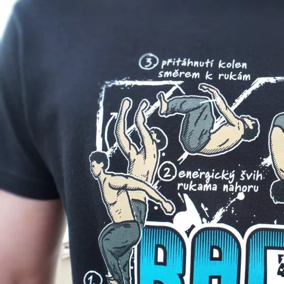 Tričko Backflip Tutoriál