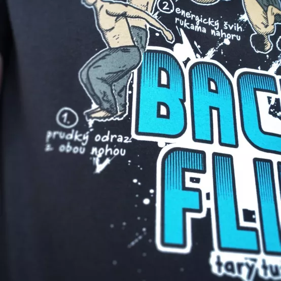 Tričko Backflip Tutoriál