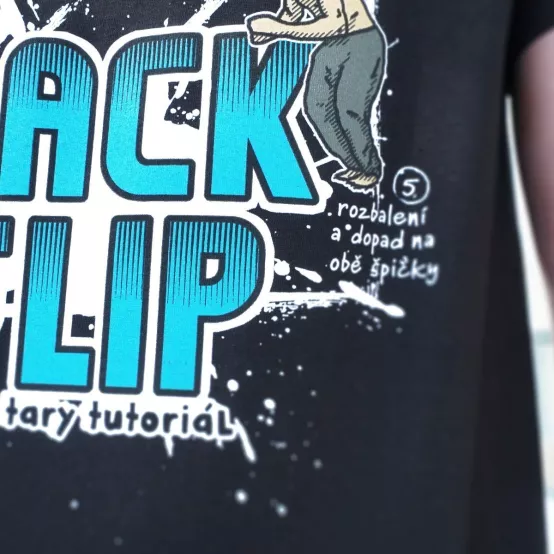 Tričko Backflip Tutoriál