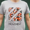 Tričko Orange Camouflage