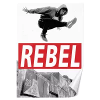 Plakát Rebel pro parkour