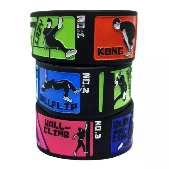 Sada 3 Dětských Náramků Rainbow