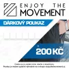 Dárkový poukaz Enjoy the Movement 200 Kč