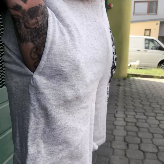 Kraťasy Parkour City Šedé