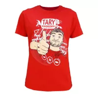 Tričko pro parkour Tary Povoroznyk Red