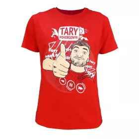 Tričko pro parkour Tary Povoroznyk Red