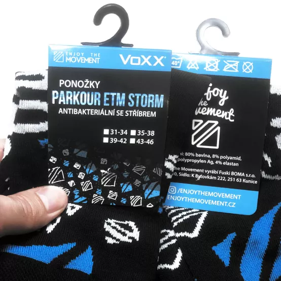 Ponožky Parkour ETM Storm