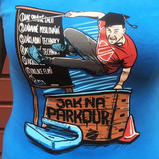 Tričko Jak Na Parkour Dámské