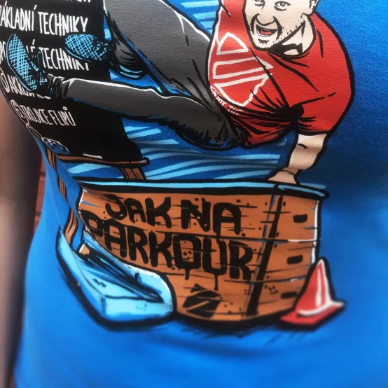 Tričko Jak Na Parkour Dámské
