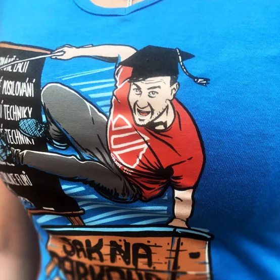 Tričko Jak Na Parkour Dámské
