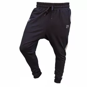 Tepláky pro parkour Force Černé, šedé pruhy
