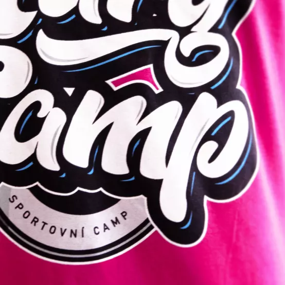 Tričko Tary Camp 2019 Růžové