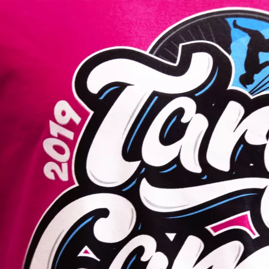 Tričko Tary Camp 2019 Růžové