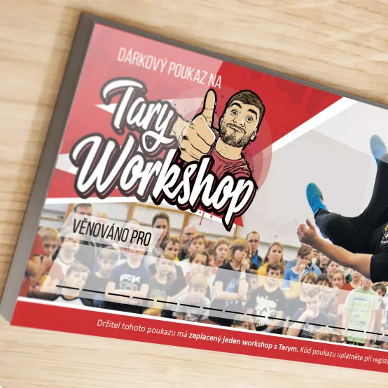 Dárkový poukaz Tary Workshop