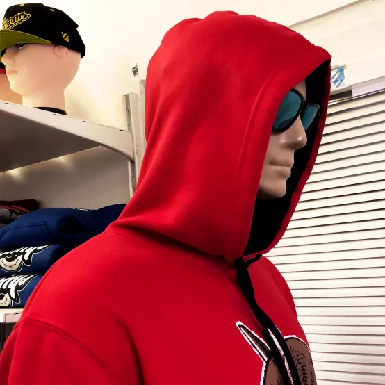 Mikina Králík Ňufík Red
